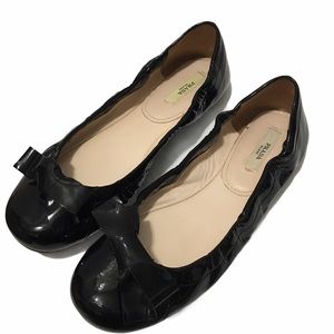 Prada Patent Black Ballet Shoes Size 7